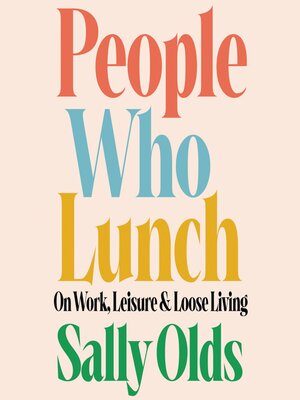 cover image of People Who Lunch